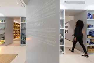 A primeira loja de rua da marca portuguesa de loiças em grés fino