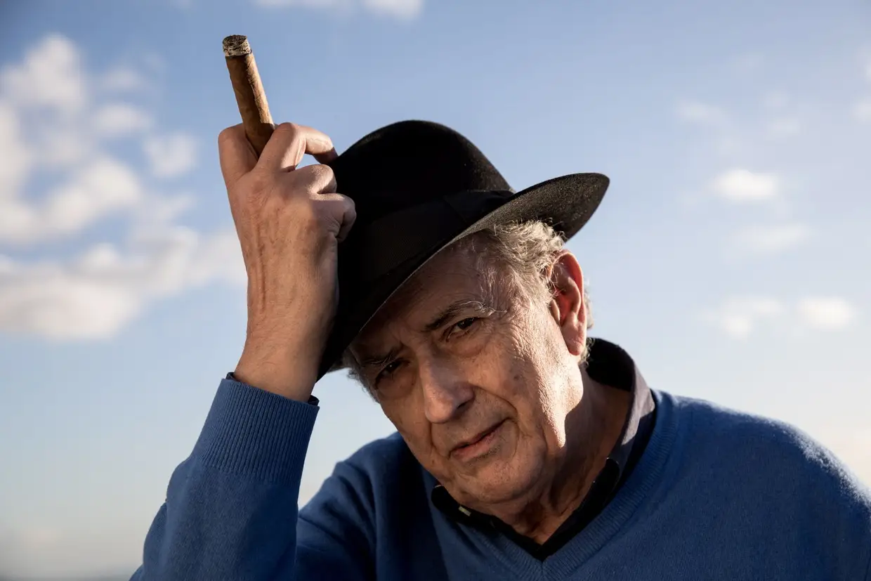 Antonio Pedro Vasconcelos, realizador, em Lisboa. Novembro de 2018