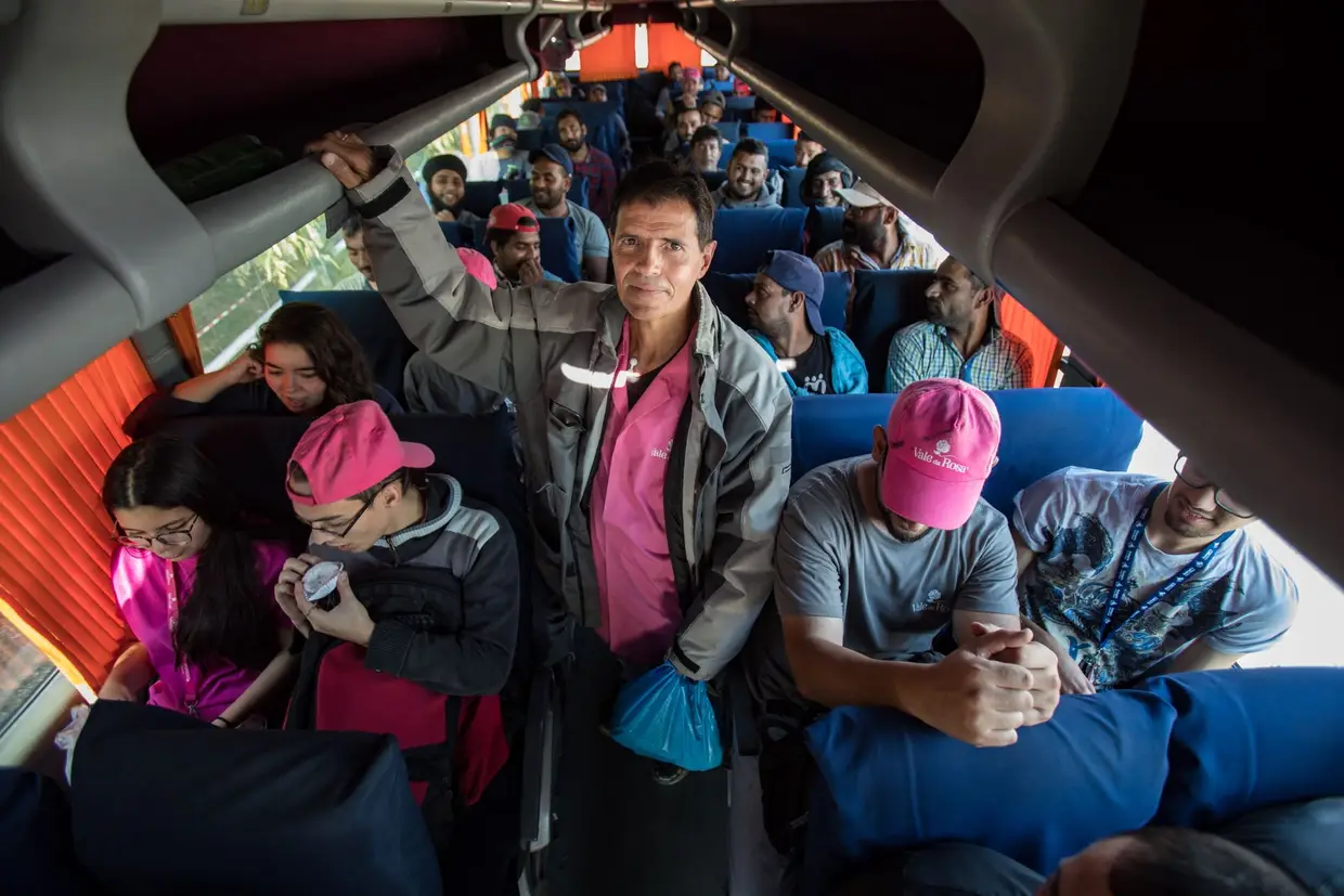 Reportagem Luso Venezuelanos- Herdade do Vale da Rosa - Emigrantes da Venezuela a trabalhar na producao de uva de mesa, em Ferreira do Alentejo. Setembro de 2018
