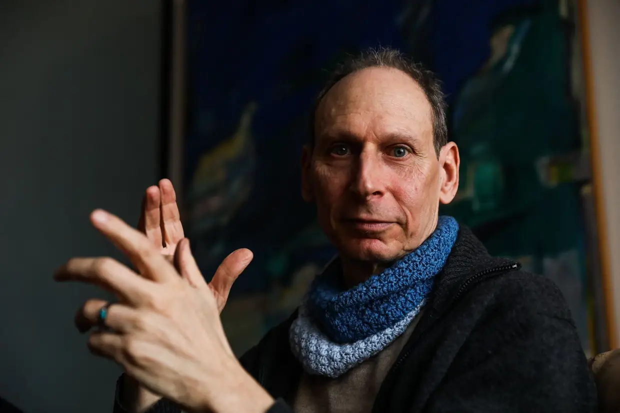 Retrato do escritor Richard Zimler. Março de 2018