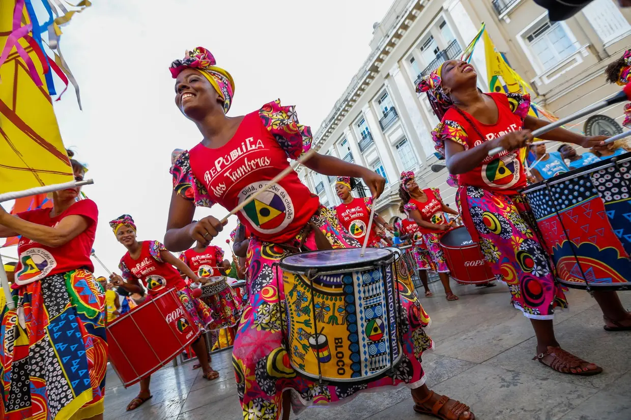 Inauguração do Museu do Carnaval, em São Salvador da Baia, Brasil. Fevereiro de 2018