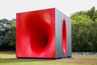 Anish Kapoor: Obras, Pensamentos, Experiências, foi prolongada até 17 de fevereiro no Parque e Museu de Serralves, no Porto