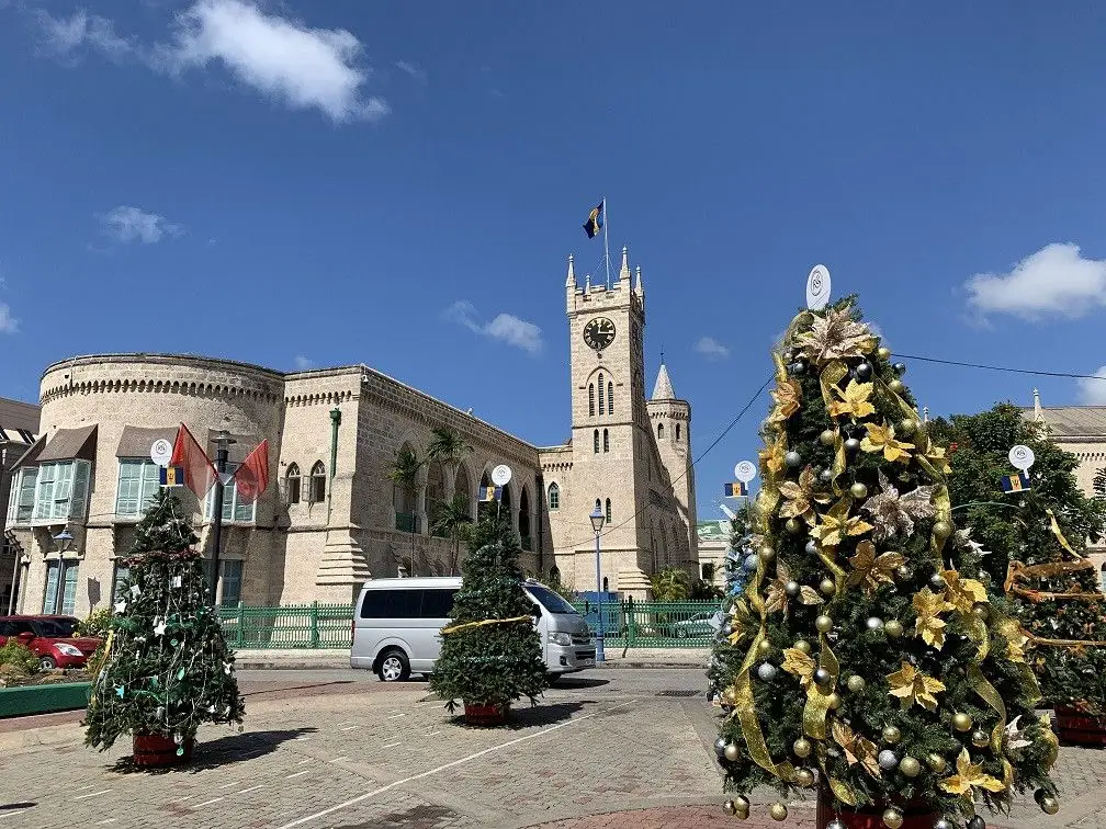 Parlamento de Barbados. Estabelecido em 1639, é uma das legislaturas mais antigas da América