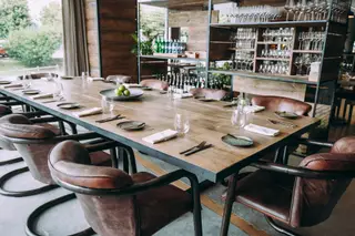 A sala do restaurante Erva, no Corinthia Lisboa