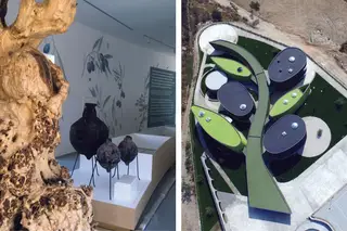 Museu do Azeite, em Oliveira do Hospital: Dentro de uma folha de oliveira