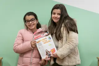 Andreia Gomes e Matilde Santos vão fazer campanha pelo livro «O Diário de Um Banana 2»