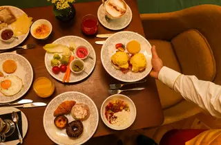 Crudités (legumes crus), húmus e guacamole são algumas propostas saudáveis servidas no hotel Infante Sagres