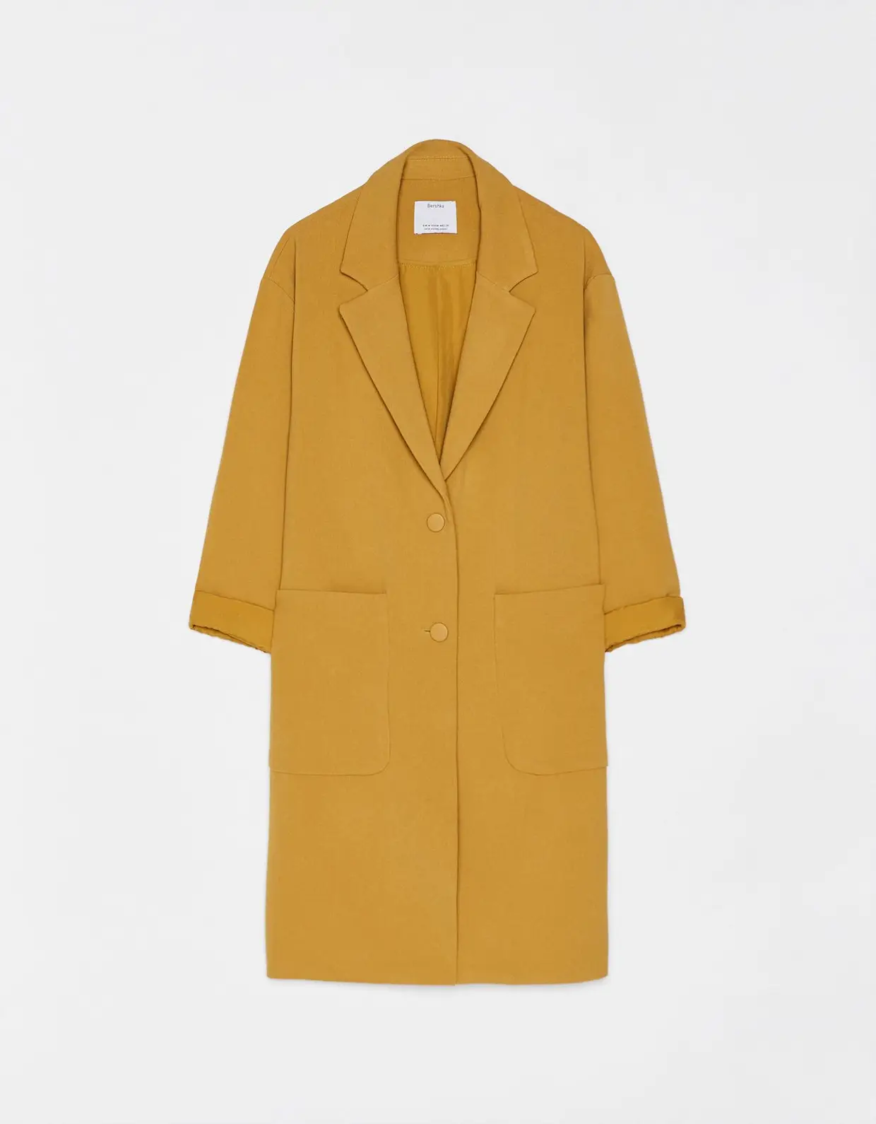 Sobretudo reto, Bershka, €29,99