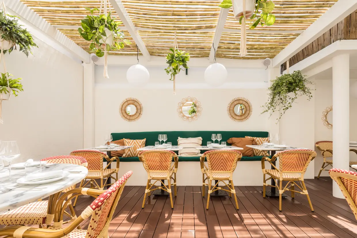 O restaurante BouBou's, no Príncipe Real, tem um dos pátios mais bonitos de Lisboa