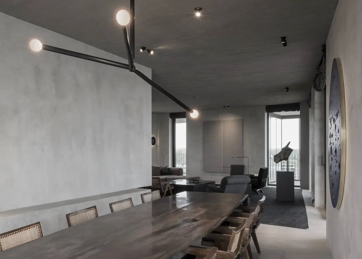 Penthouse, Bélgica, Design by Vincent Van Duysen