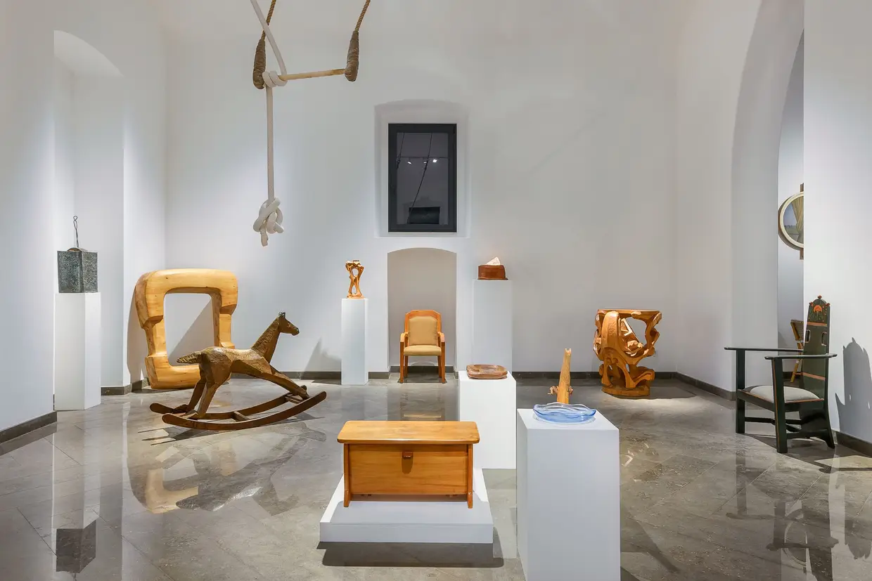 Na primavera, no edifício do antigo lagar, onde hoje funciona a galeria com a coleção de arte privada, abrirá um restaurante
