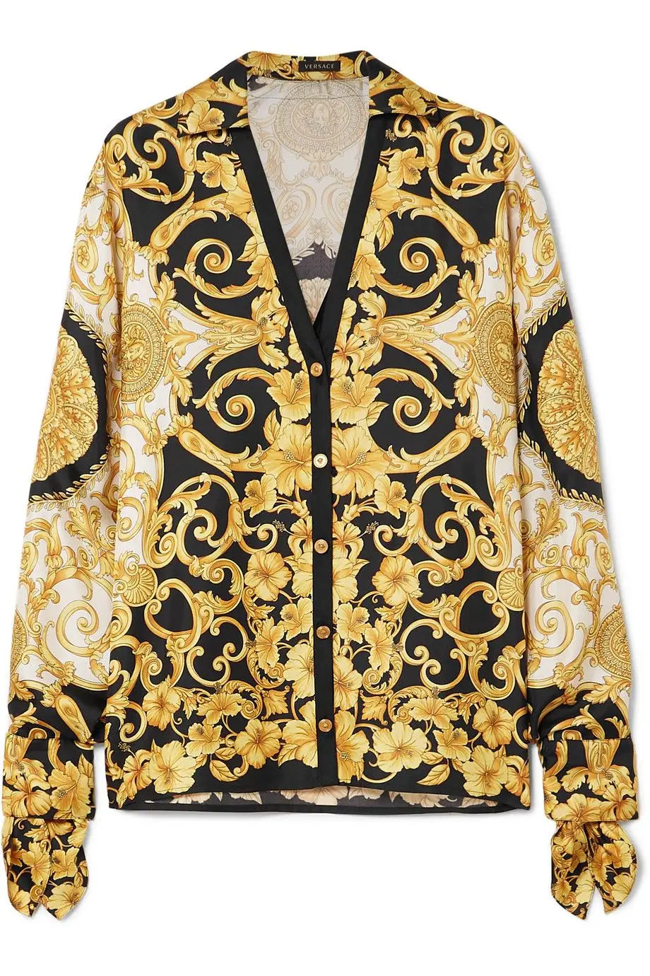 Camisa de seda, Versace, €1,180