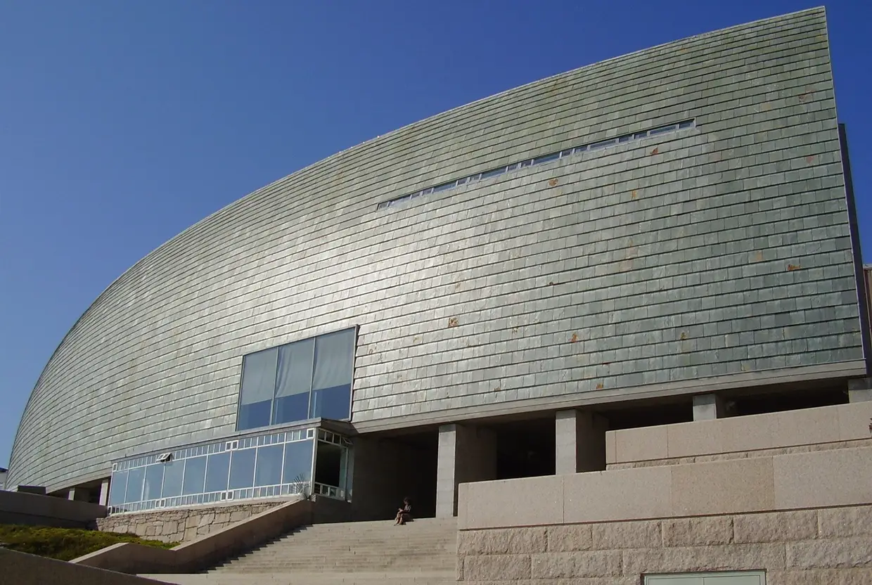 Museu interativo Domus na Corunha, Espanha