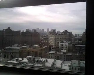 Vista do primeiro escritório em Chelsea, em 2007