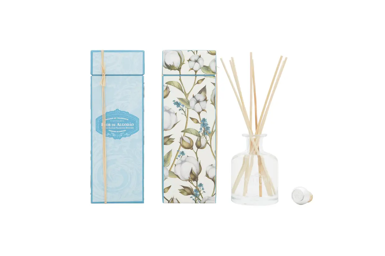 Difusor Cotton Flower, Castelbel, €34 (250 ml)