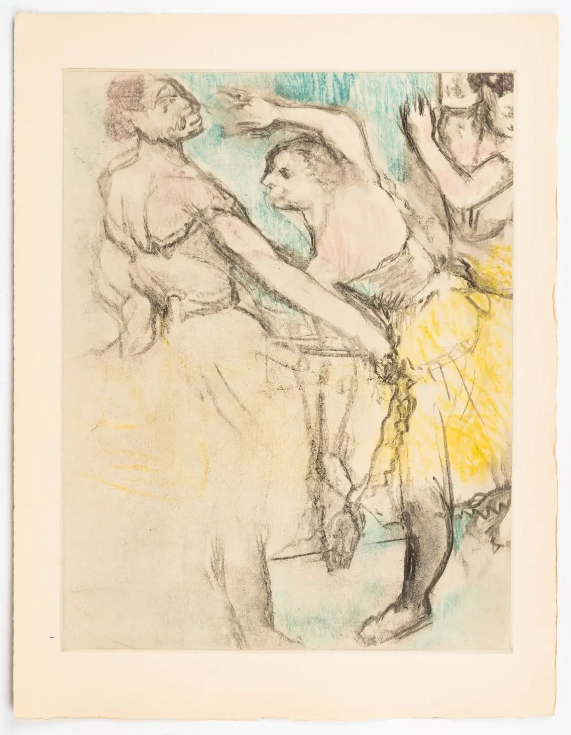A Degas interessava-lhe o movimento dos corpos, não tanto os efeitos da luz