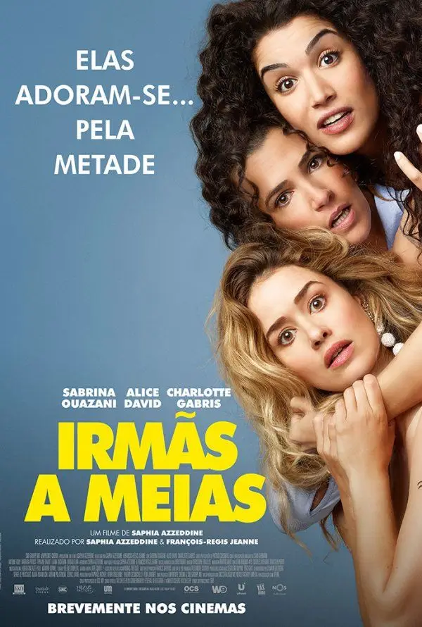 Estreia a 18 de abril // «Irmãs a Meias» (m/12): Com a morte do pai biológico, o caminho de três irmãs que não se conheciam acaba por se cruzar. As três recebem de herança um apartamento parisiense e a coabitação será, no mínimo, explosiva...