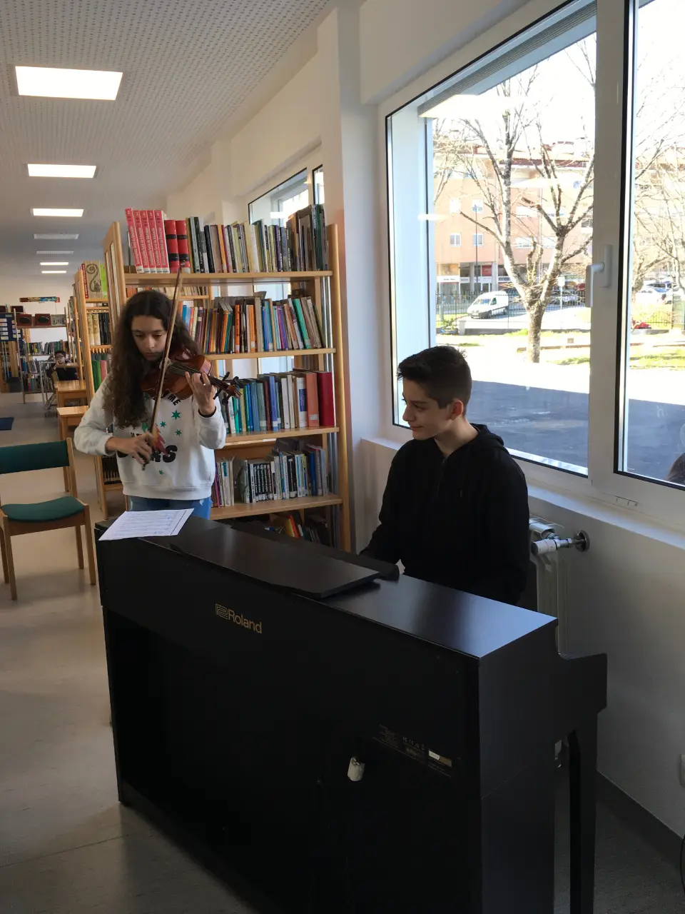 E o momento musical...
