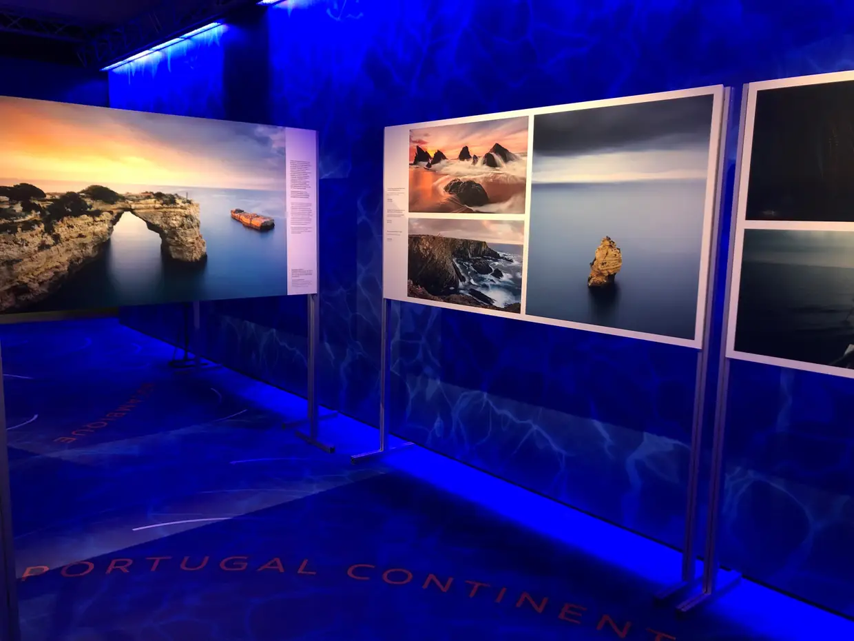 Inauguração da exposição do trabalho documental "O Mar Que nos Une", promovido pela Fundação Galp, em parceria com a VISÃO, para ver no World Press Photo, em Lisboa. Aqui fotografias de Joel Santos