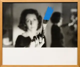 Pintura habitada, de 1975, é uma das obras que integra a exposição em Chaves