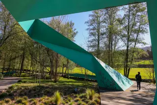 O Parque do Ribeiro do Matadouro, elogiado pela revista World Landscape Architecture