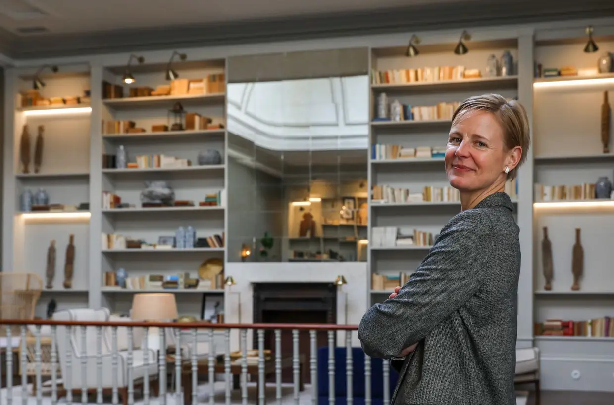Ingrid Koeck, uma das responsáveis pelo Torel 1884 Suítes & Apartments, o mais recente hotel na Rua Mouzinho da Silveira, com 12 quartos e um bistrô a ocupar um edifício do século XIX