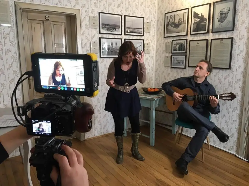 Filmagens do documentário de Carolina Silveira em Novo Mesto para incluir este fado esloveno sentido na sua exploração da Saudade, que pode afinal não ser só nossa
