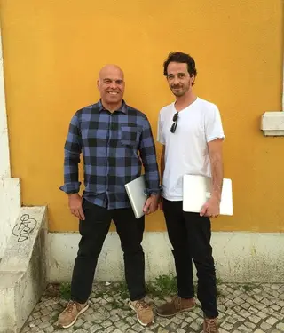 João Valente e Rodrigo Pimentão foram convidados a participar neste projeto