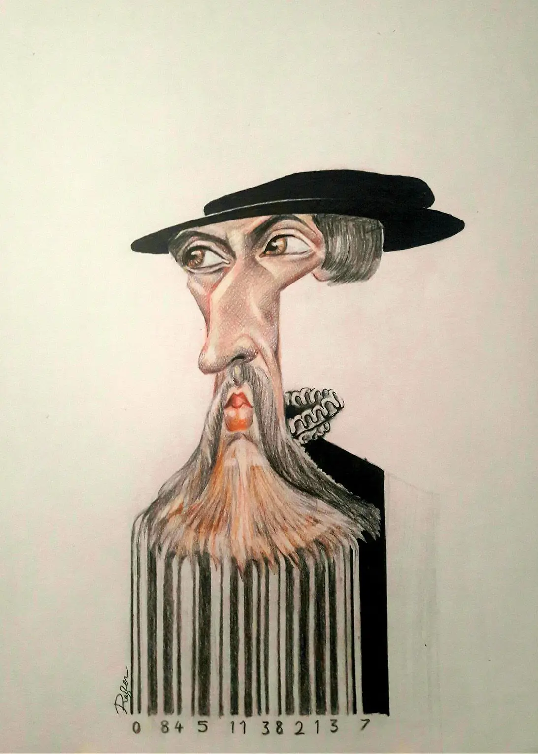 O iraniano Reza Ghorbanian conquistou o segundo lugar no Prémio Especial de Caricatura Fernão de Magalhães