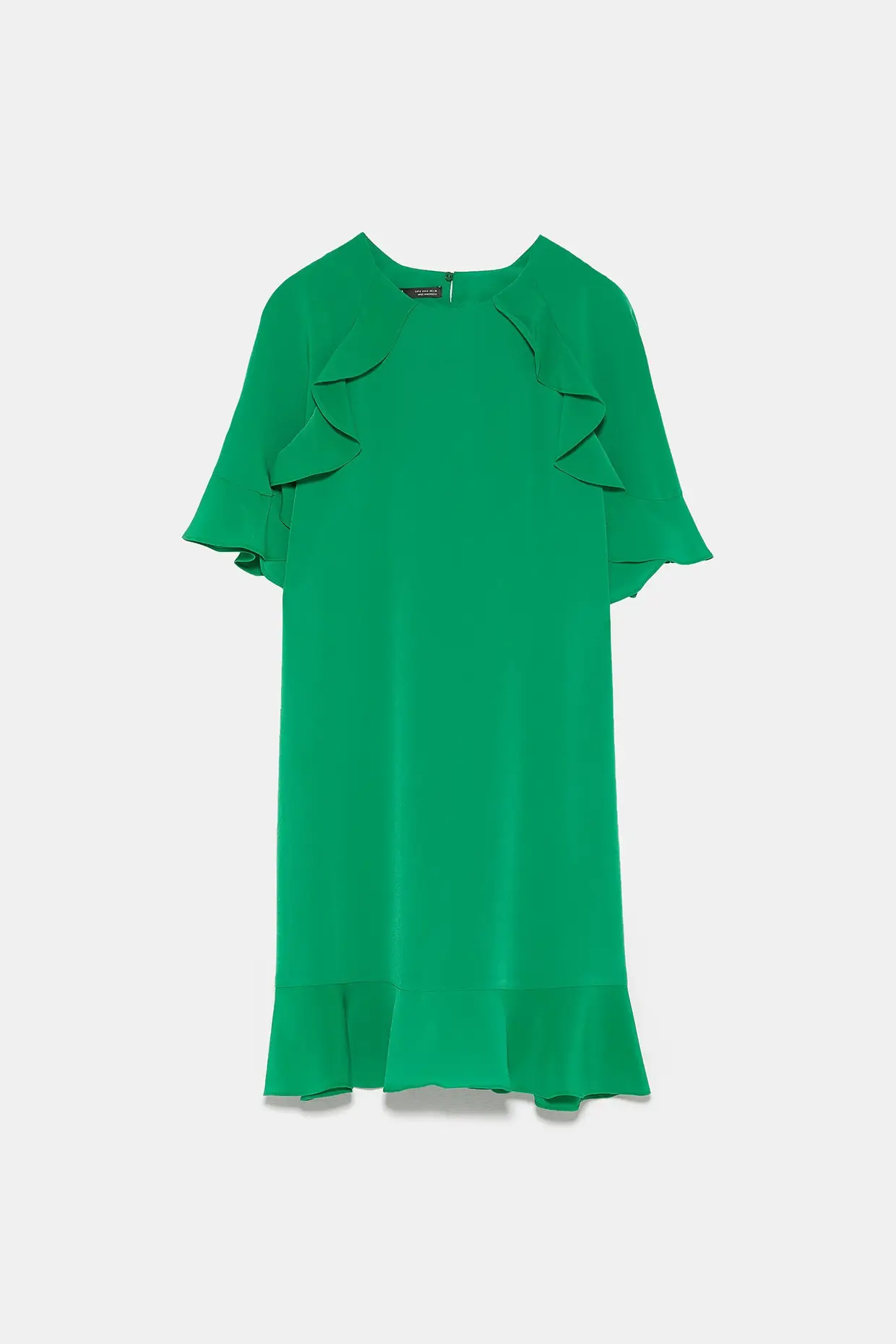 Com folhos, Zara, €25,95
