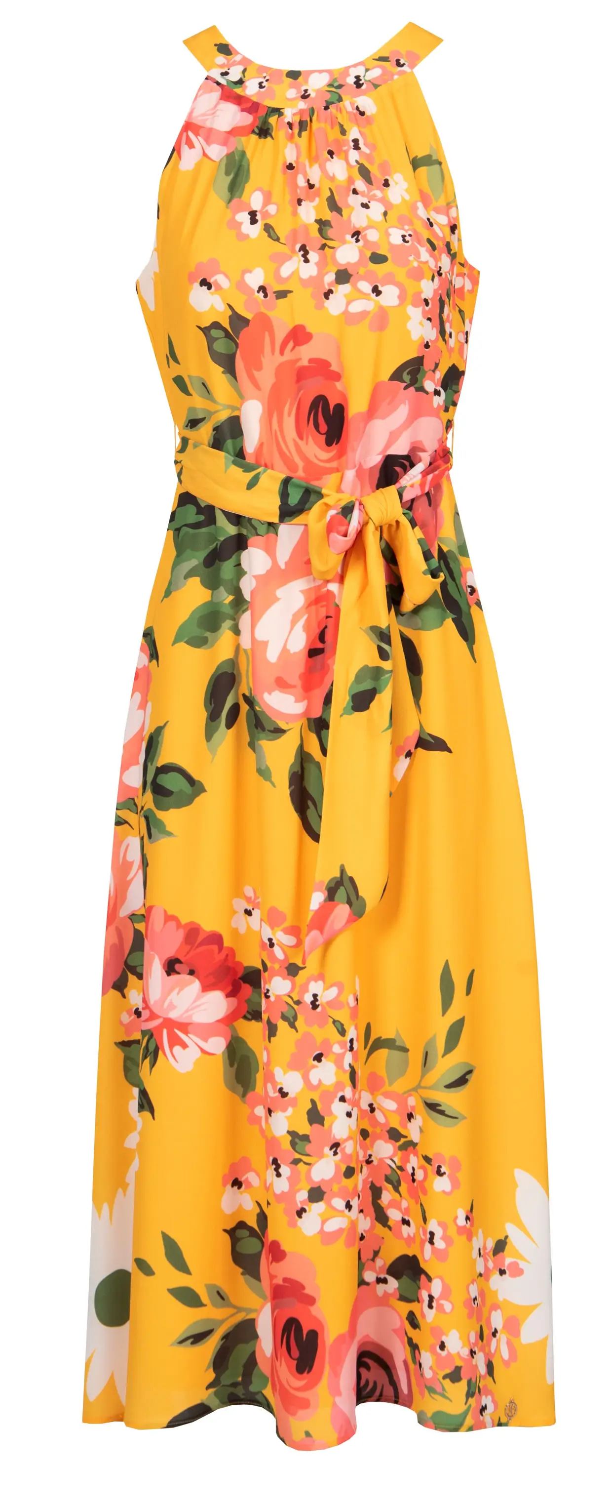 Vestido comprido com padrão floral, Ferrache, €107,90