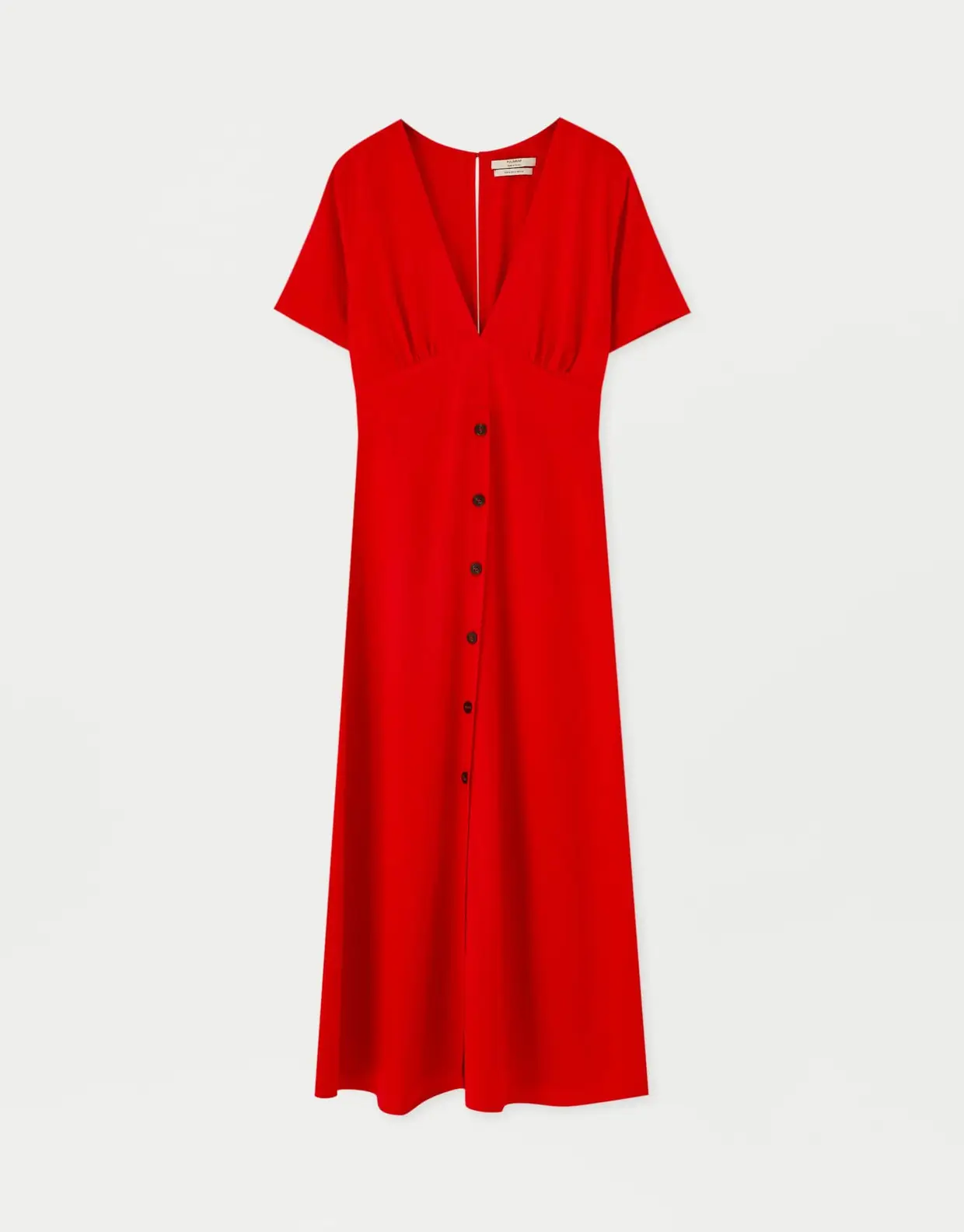 Vestido midi com botões, Pull & Bear, €29,99
