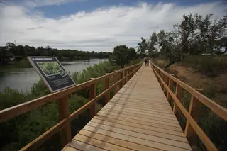 Passadiço do Cabeção, Mora