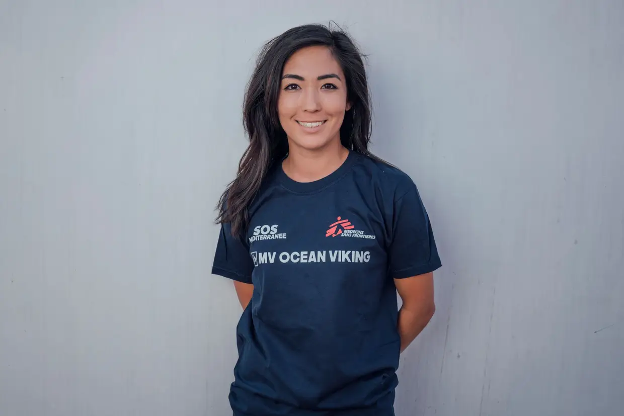 Yuka Crickmar, responsável de assuntos humanitários