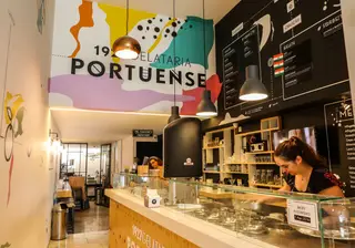 A Gelataria Portuense abriu há três anos, na Rua do Bonjardim, perto do Rivoi