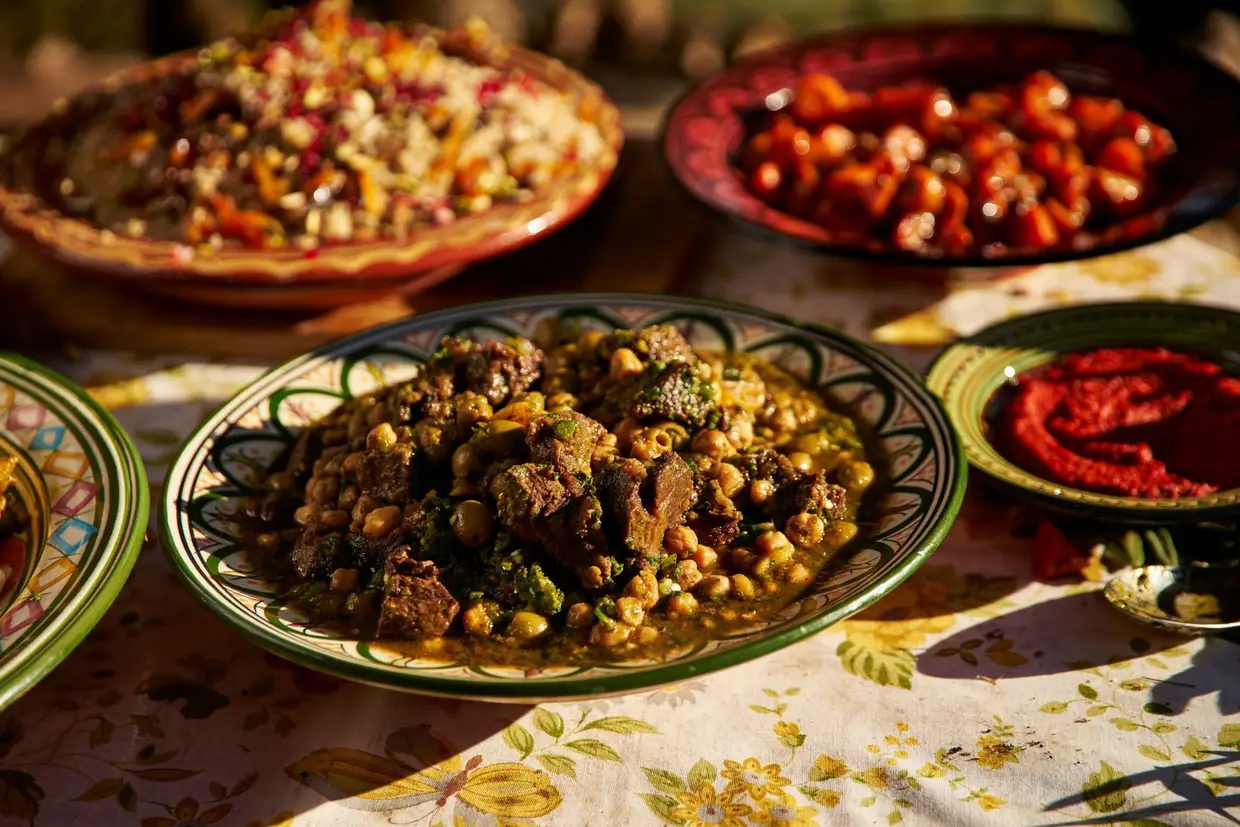 A cozinha em Marrocos