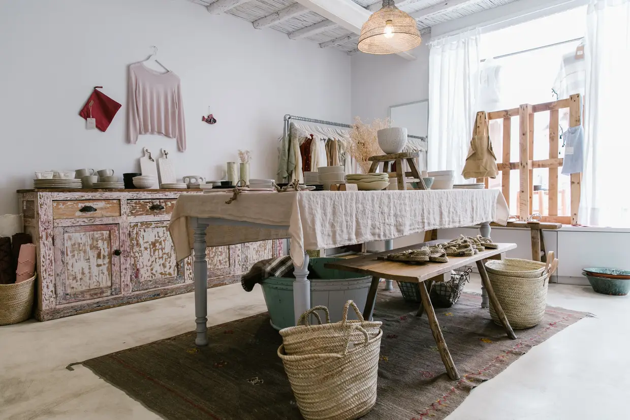 A loja Assucena, no centro da vila, aposta em marcas de decoração, roupa e acessórios portuguesas