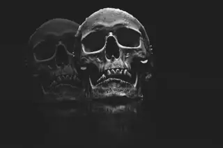 Há caveiras, esqueletos e outras partes do corpo humano à venda no Instagram