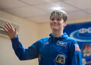 Annie McClain, a astronauta acusada de roubo de identidade quando se encontrava a bordo da Estação Espacial Internacional