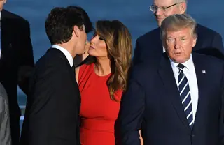 #MelaniaLovesTrudeau: o momento do G7 que disparou a imaginação da internet