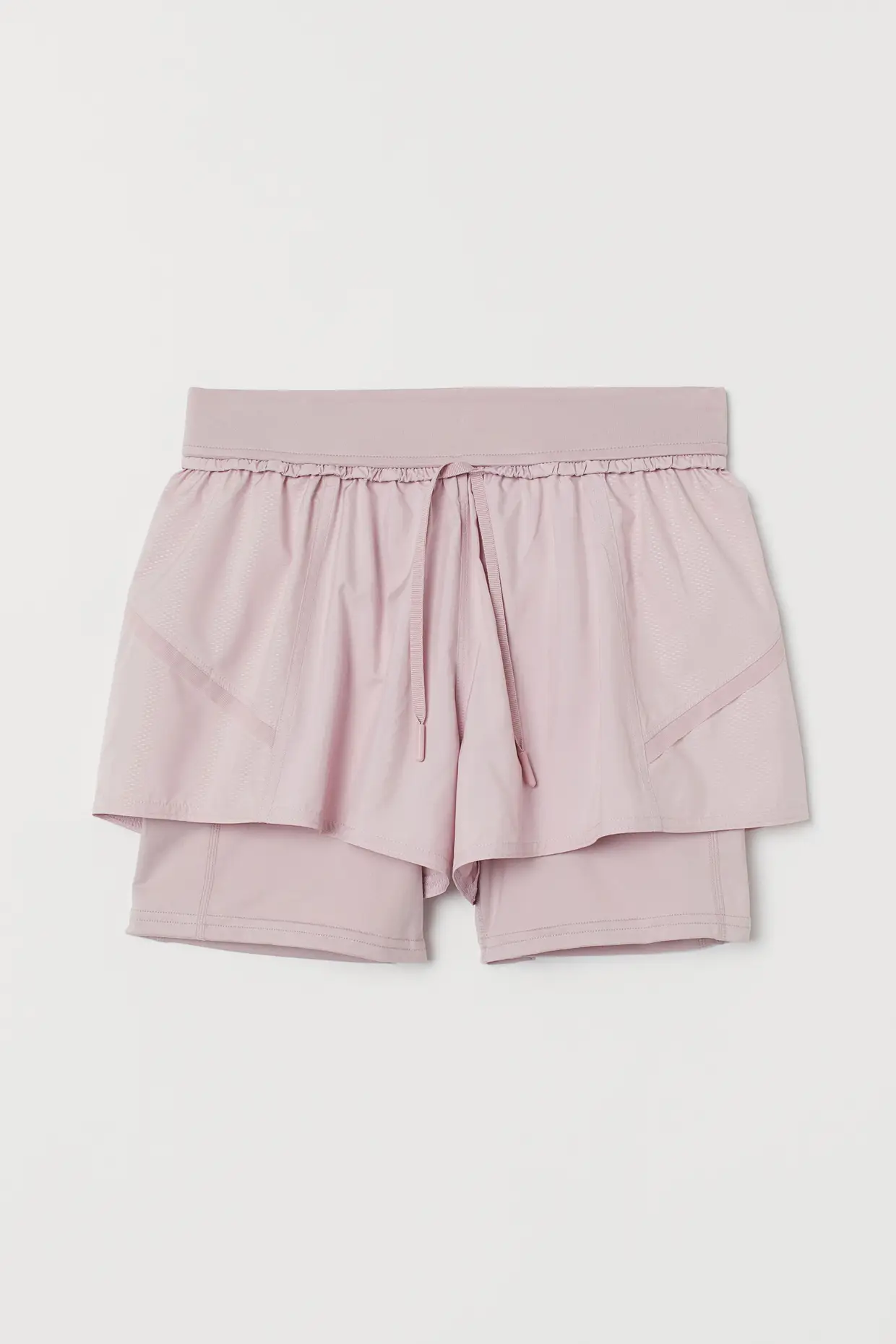 Calções de corrida duplos, H&M, €17,99