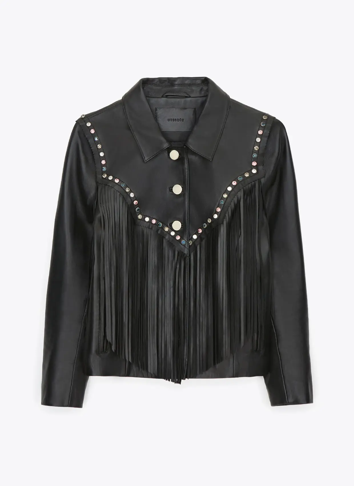 Blusão com franjas, Üterque, €259