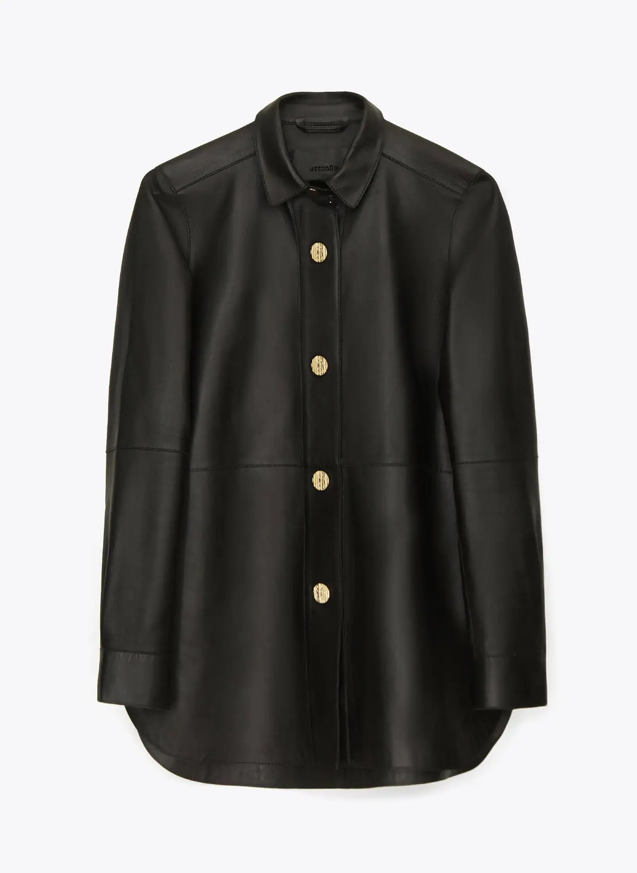 Camisa com botões dourados, Üterque, €199