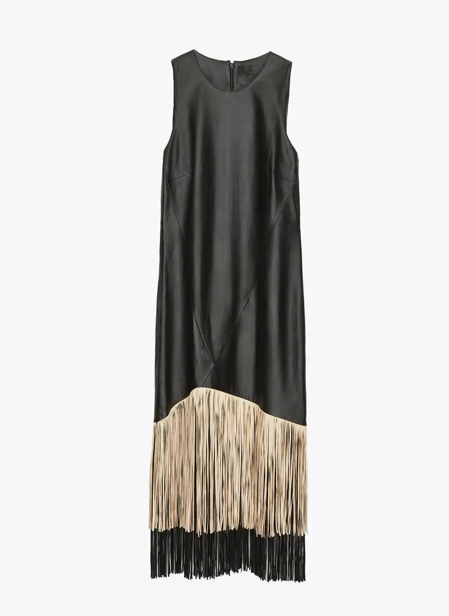 Vestido com franjas, Üterque, €259