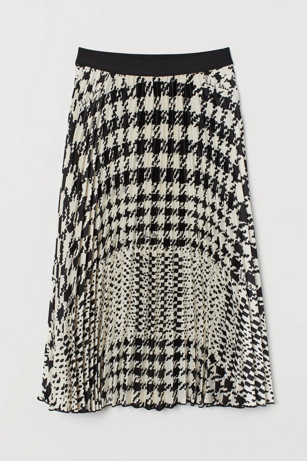Saia plissada, H&M X Richard Allen, €34,99