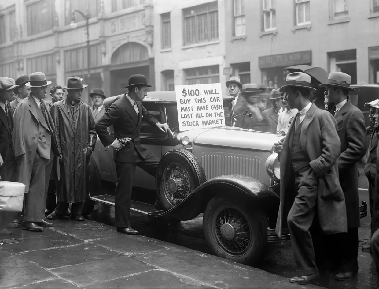 Perderam-se muitas fortunas na bolsa de Nova Iorque, em 1929.