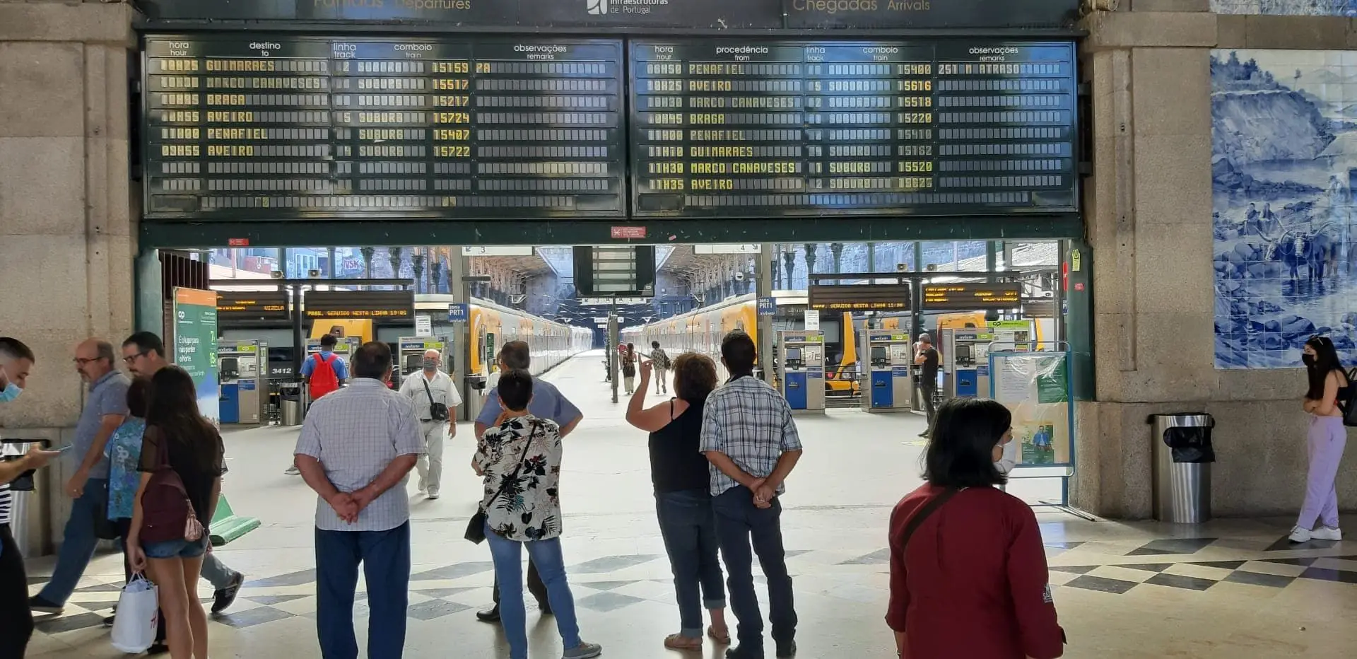 Greve de trabalhadores da Infraestruturas de Portugal ...