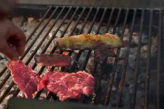 Tesouros da serra de São Mamede à mesa da Churrasqueira Sever