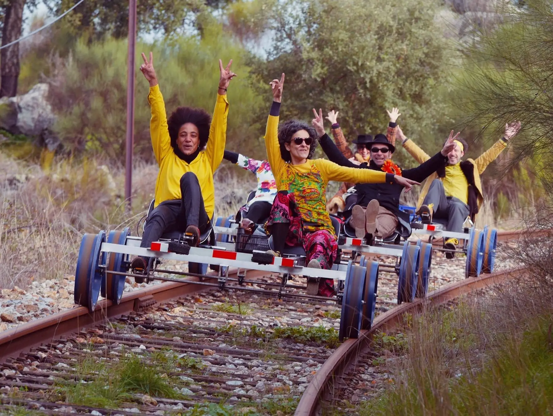 Passeio em Família: Pedalar, sem medos, nos carris desativados do Alto Alentejo