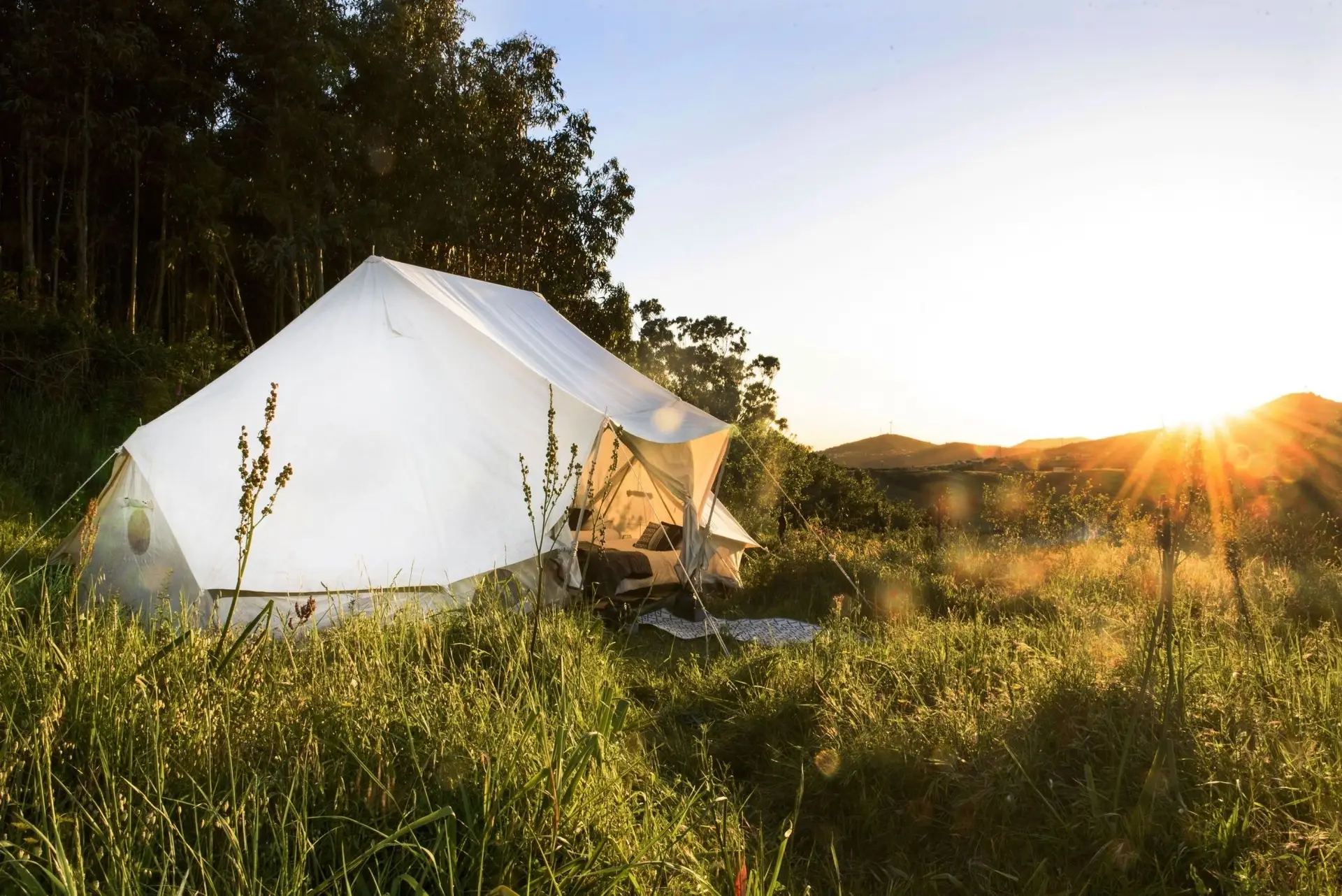 O Douro, uma tenda de luxo com vista para as vinhas e... Bryan Ferry